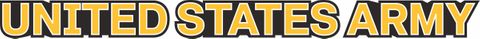 U.S. Army Window Strip Decal