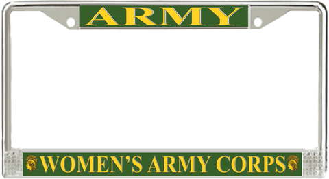 U.S. Army Womens Army Corps License Plate Frame