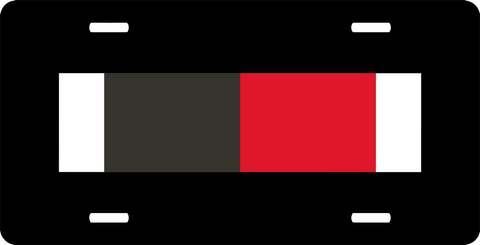 U.S. Army World War II Occupation Medal Ribbon License Plate