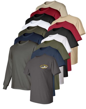 U.S. Coast Guard Custom Embroidered Ship T-Shirt