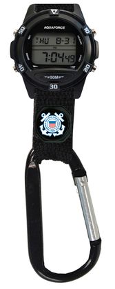 U.S. Coast Guard Digital Clip Watch