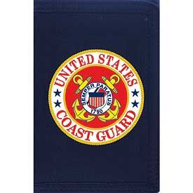 U.S. Coast Guard Direct Embroidered Trifold Wallet