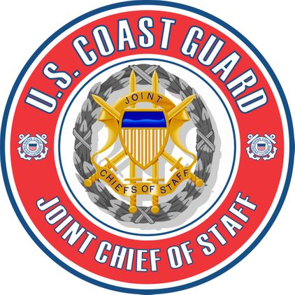 U.S. Coast Guard Joint Chief of Staff Badge Decal
