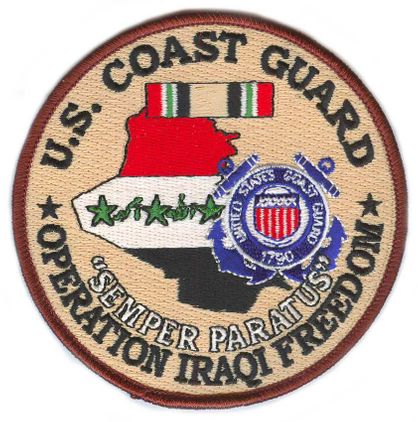 U.S. Coast Guard OIF Patch