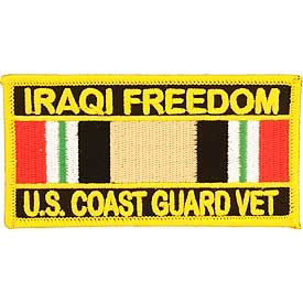 U.S. Coast Guard Operation Iraqi Freedom Service Ribbon Patch