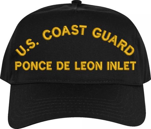 U.S. Coast Guard Ponce De Leon Inlet Embroidered Cap