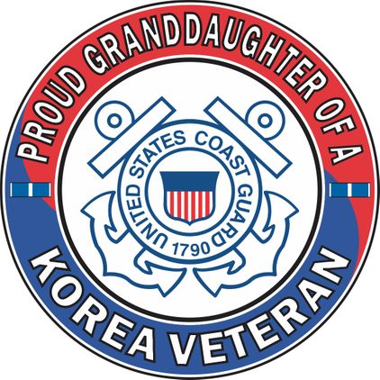 U.S. Coast Guard Proud Granddaughter of a Korea Veteran