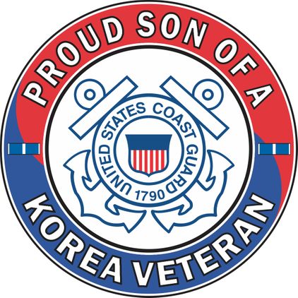 U.S. Coast Guard Proud Son of a Korea Veteran