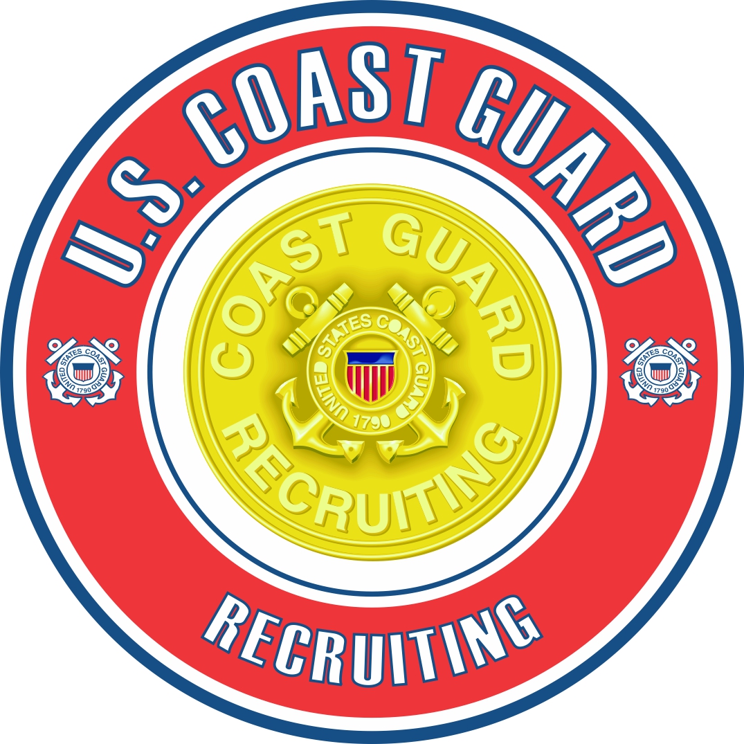 U.S. Coast Guard Recruiting Badge Decal