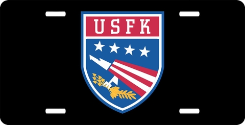 US Forces Korea License Plate