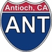US Interstate Sticker Antioch California