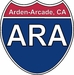 US Interstate Sticker Arden-Arcade California