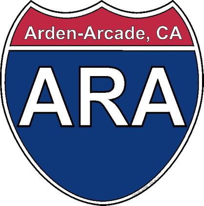 US Interstate Sticker Arden-Arcade California