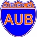 US Interstate Sticker Auburn Interstate Sticker