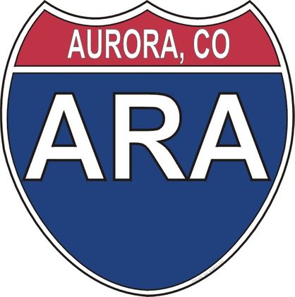 US Interstate Sticker Aurora Colorado