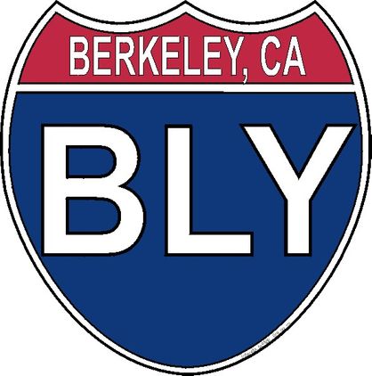 US Interstate Sticker Berkeley California