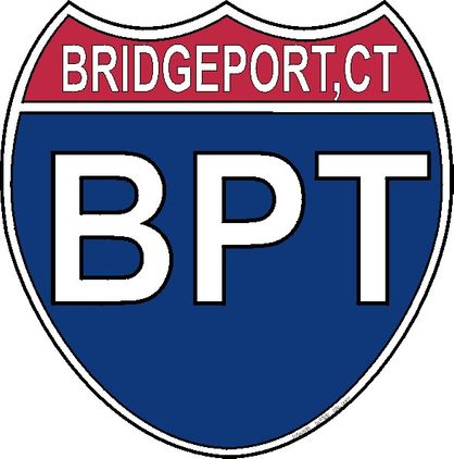 US Interstate Sticker Bridgeport Connecticut