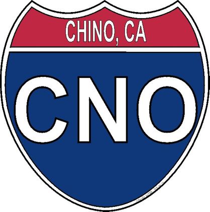 US Interstate Sticker Chino California