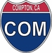US Interstate Sticker Compton California