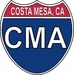 US Interstate Sticker Costa Mesa California