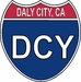 US Interstate Sticker Daly City California