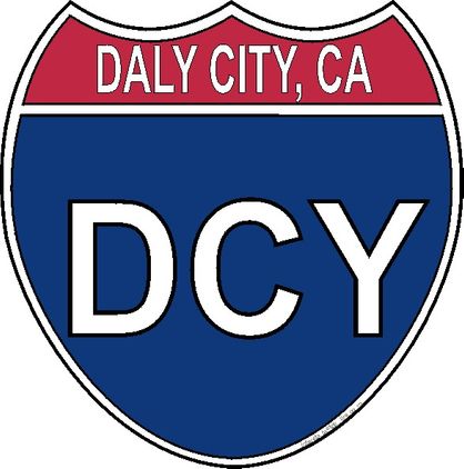 US Interstate Sticker Daly City California