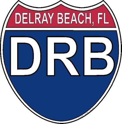 US Interstate Sticker Delray Beach Florida