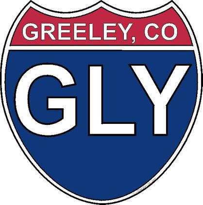 US Interstate Sticker Greeley Colorado