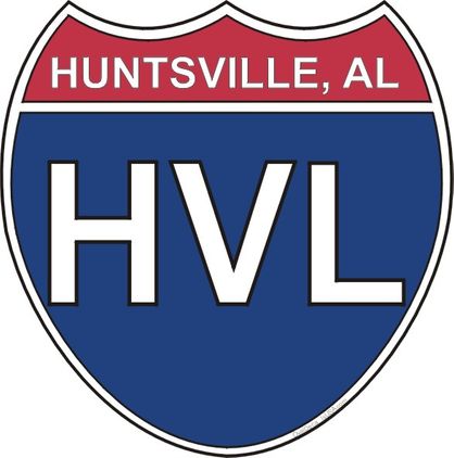 US Interstate Sticker Huntsville Interstate Sticker