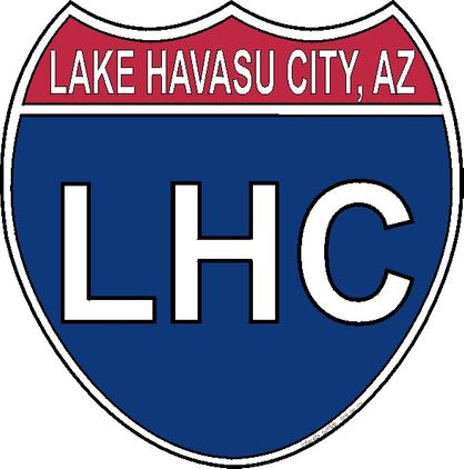US Interstate Sticker Lake Havasu City Arizona