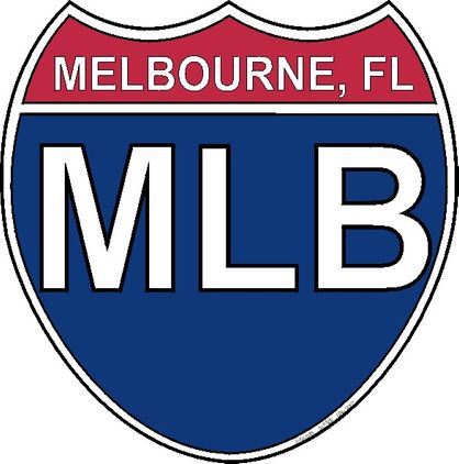 US Interstate Sticker Melbourne Florida