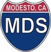 US Interstate Sticker Modesto California