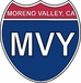 US Interstate Sticker Moreno Valley California