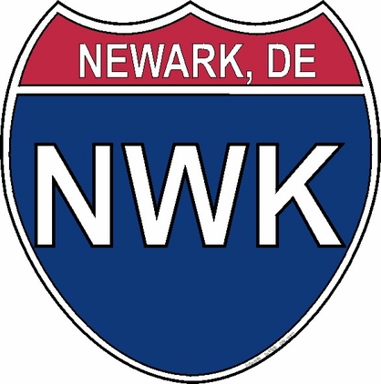 US Interstate Sticker Newark Delaware