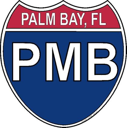 US Interstate Sticker Palm Bay Florida