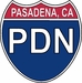 US Interstate Sticker Pasadena California