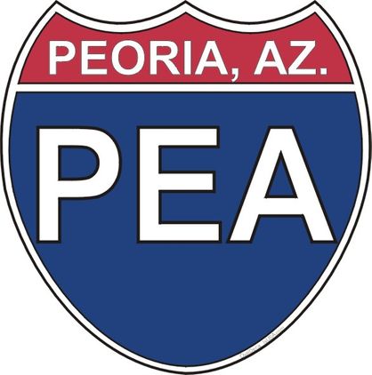 US Interstate Sticker Peoria Arizona