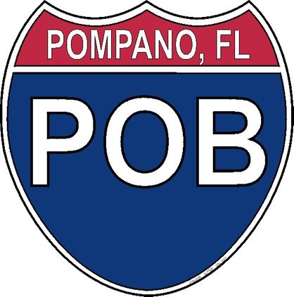 US Interstate Sticker Pompano Beach Florida