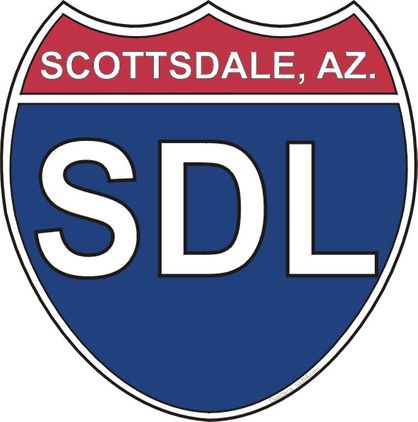 US Interstate Sticker Scottsdale Arizona