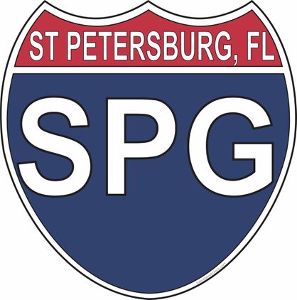 US Interstate Sticker St Petersburg Florida