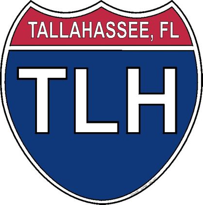 US Interstate Sticker Tallahassee Florida