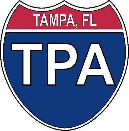 US Interstate Sticker Tampa Florida