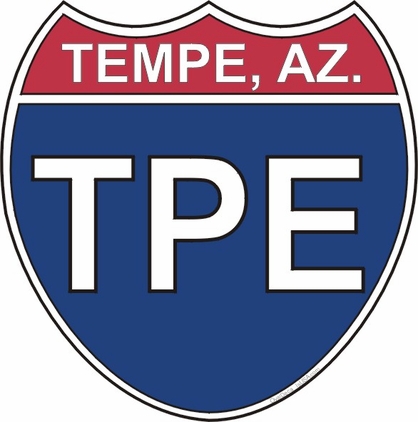 US Interstate Sticker Tempe Arizona