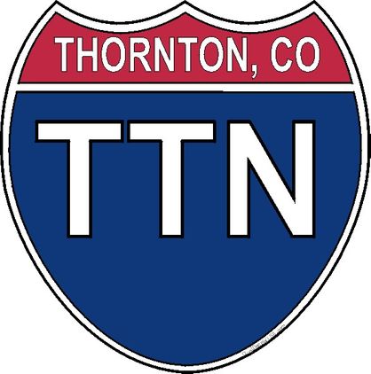 US Interstate Sticker Thornton Colorado