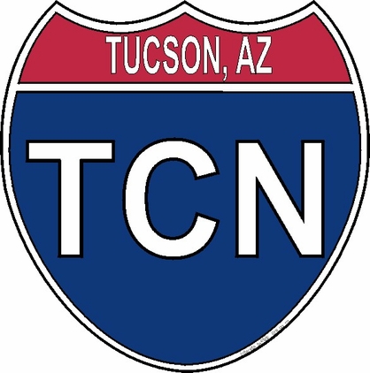 US Interstate Sticker Tucson Arizona