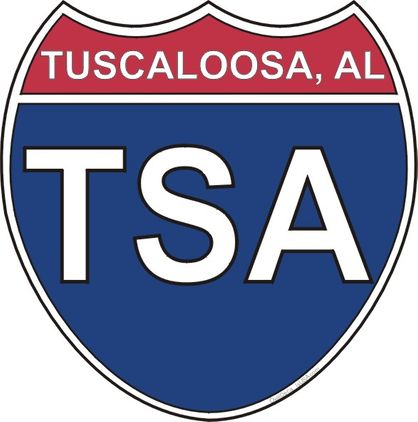 US Interstate Sticker Tuscaloosa Alabama