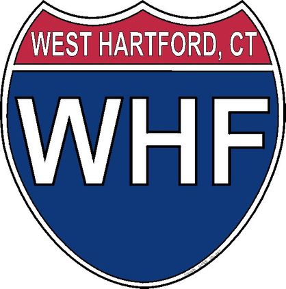 US Interstate Sticker West Hartford Connecticut