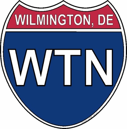 US Interstate Sticker  Wilmington Delaware
