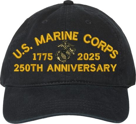 U.S. Marine Corps 250th Anniversary Unstructured Dad Cap