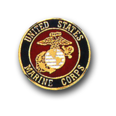 U.S. Marine CORPS 3/4" MILITARY LAPEL PIN